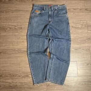 Empyre Baggy Light Blue Wash Jeans Skater Style Size 34x30